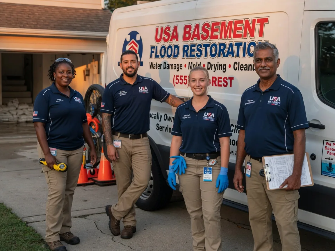 Basement Flood Cleanup company in Wood, SD